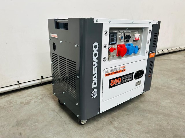 Daewoo - 2026 - ddae10500dse-3g - 8.1 kva diesel generator - afbeelding 12 van  19