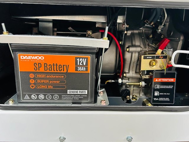 Daewoo - 2026 - ddae10500dse-3g - 8.1 kva diesel generator - afbeelding 6 van  19