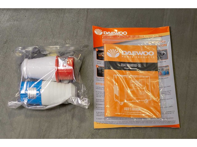 Daewoo - 2026 - ddae10500dse-3g - stroomgenerator 8.1kva - afbeelding 4 van  9