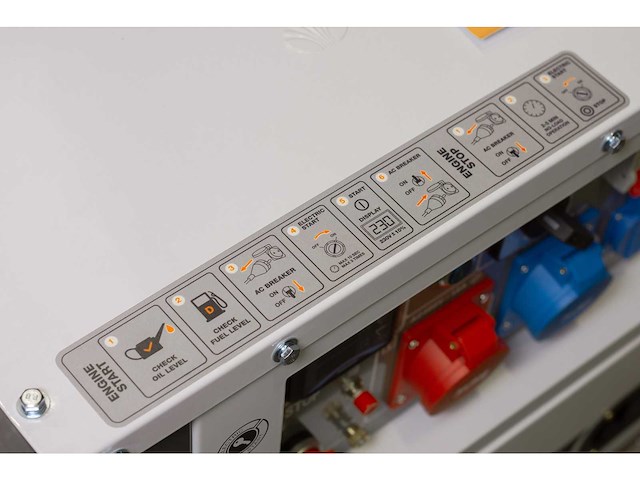 Daewoo - 2026 - ddae10500dse-3g - stroomgenerator 8.1kva - afbeelding 5 van  16