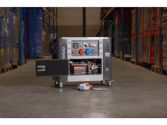Daewoo - 2026 - ddae10500dse-3g - stroomgenerator 8.1kva - afbeelding 6 van  16