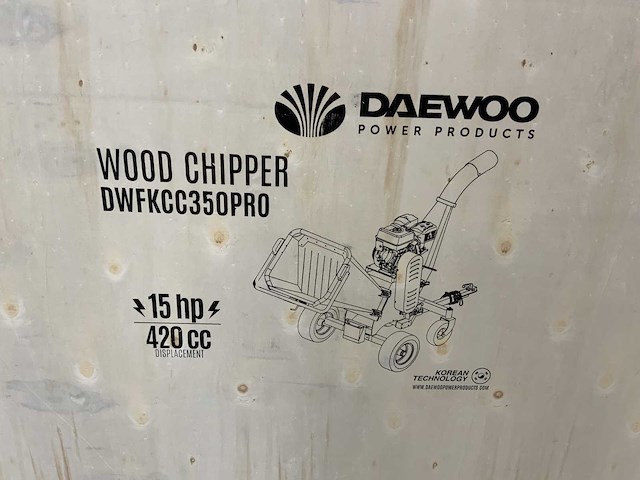 Daewoo - 2026 - dwfkcc350pro - houthakselaar - afbeelding 9 van  19