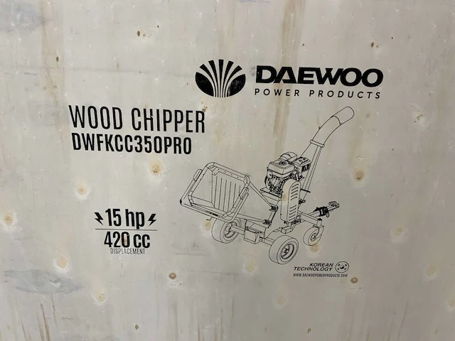 Daewoo - 2026 - dwfkcc350pro - houthakselaar - afbeelding 9 van  19