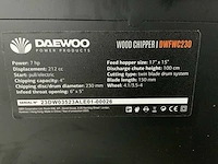 Daewoo - 2026 - dwfwc230 - wood chipper - afbeelding 2 van  16