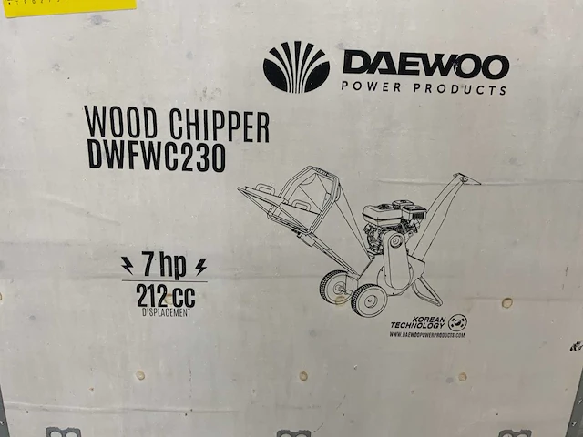 Daewoo - 2026 - dwfwc230 - wood chipper - afbeelding 4 van  16