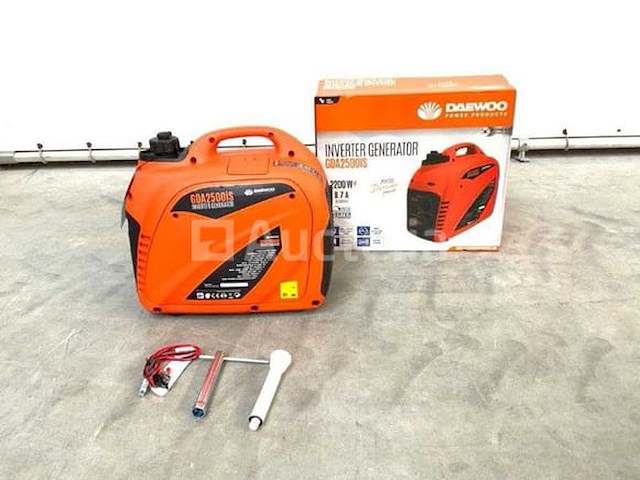Daewoo - 2026 - gda2500is - inverter generator 2200w 8.7a - afbeelding 23 van  75