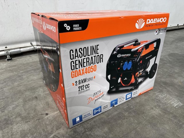Daewoo - 2026 - gdax4050 - stroomgenerator - afbeelding 17 van  26
