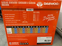 Daewoo - 2026 - gdax4050 - stroomgenerator - afbeelding 3 van  12