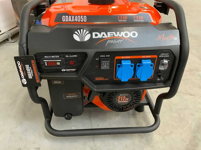 Daewoo - 2026 - gdax4050 - stroomgenerator - afbeelding 6 van  12