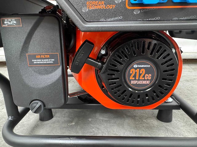Daewoo - 2026 - gdax4050 - stroomgenerator - afbeelding 8 van  23