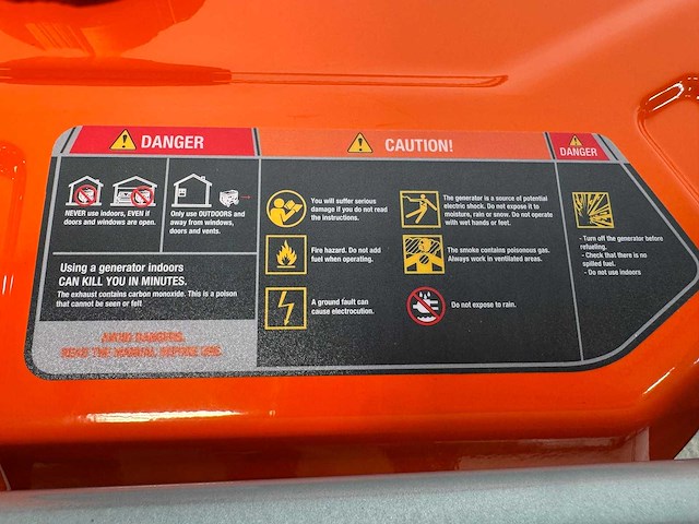 Daewoo - 2026 - gdax4050 - stroomgenerator - afbeelding 1 van  20