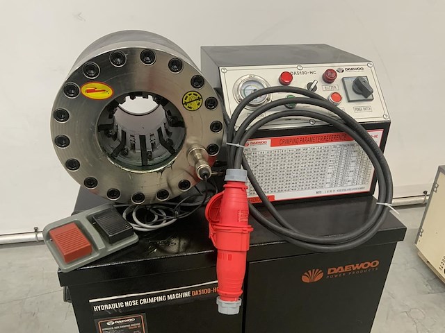 Daewoo - da5100-hc - hydraulische slangenpers - afbeelding 6 van  10