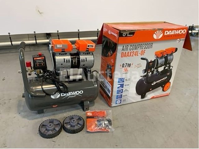 Daewoo - daax 24l - luchtcompressor - afbeelding 2 van  5