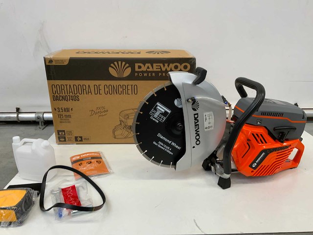 Daewoo - dacnq740s - betonzaag - 2025 - afbeelding 9 van  13