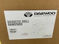 Daewoo - damd 1600 - magnetische boormachine - afbeelding 1 van  3
