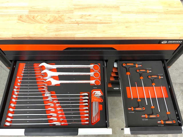 Daewoo - damws267 - 267 delig - gereedschapswagen - afbeelding 21 van  29