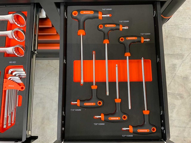 Daewoo - damws267 - 267 delig - gereedschapswagen - afbeelding 1 van  24