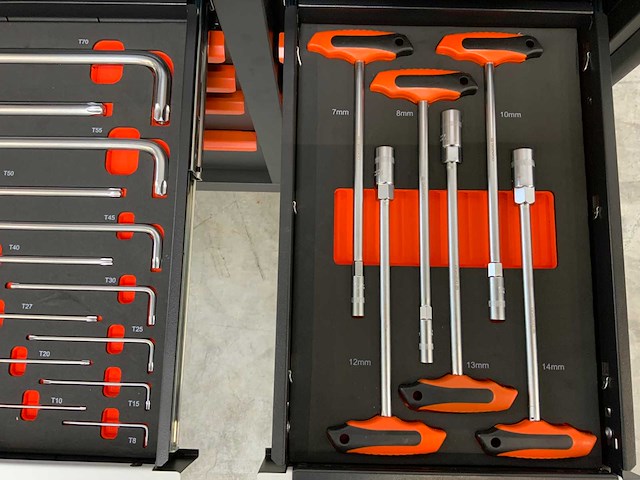 Daewoo - damws267 - 267 delig - gereedschapswagen - afbeelding 4 van  24