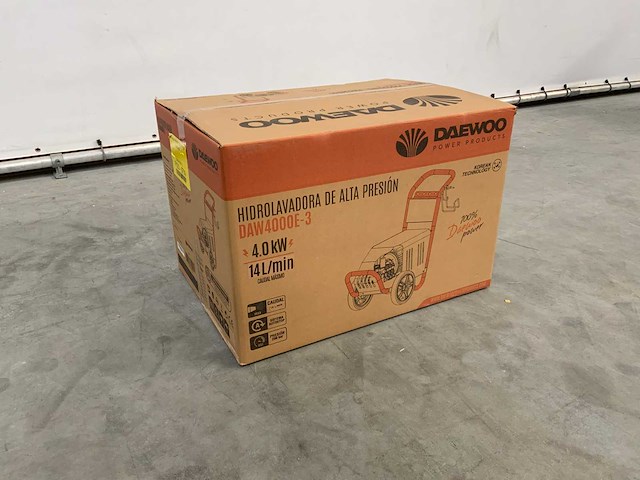 Daewoo - daw4000e-3 - hogedrukreiniger 4000w 200bar - afbeelding 8 van  9