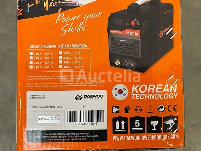 Daewoo - dwcut40 - plasmasnijmachine - afbeelding 4 van  9