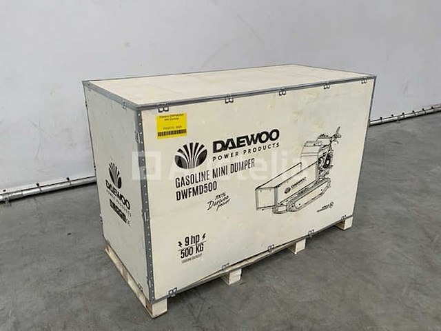 Daewoo - dwfmd500 - dumper benzine - afbeelding 2 van  11