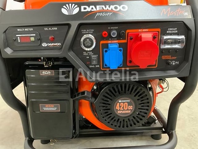 Daewoo - gdax9250e - benzine generator - afbeelding 2 van  15