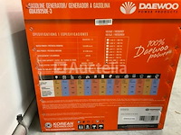 Daewoo - gdax9250e - benzine generator - afbeelding 8 van  15