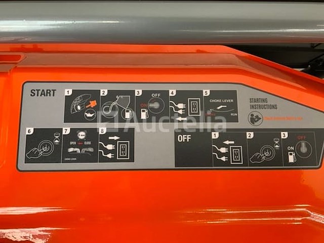 Daewoo - gdax9250e - benzine generator - afbeelding 13 van  15