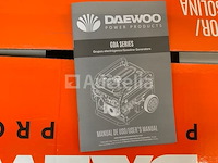 Daewoo - gdax9250e - benzine generator - afbeelding 5 van  15