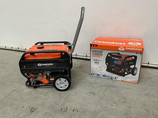 Daewoo - gdax9250e - benzine generator - afbeelding 9 van  15