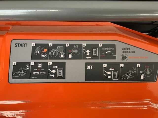 Daewoo - gdax9250e - benzine generator - afbeelding 5 van  15