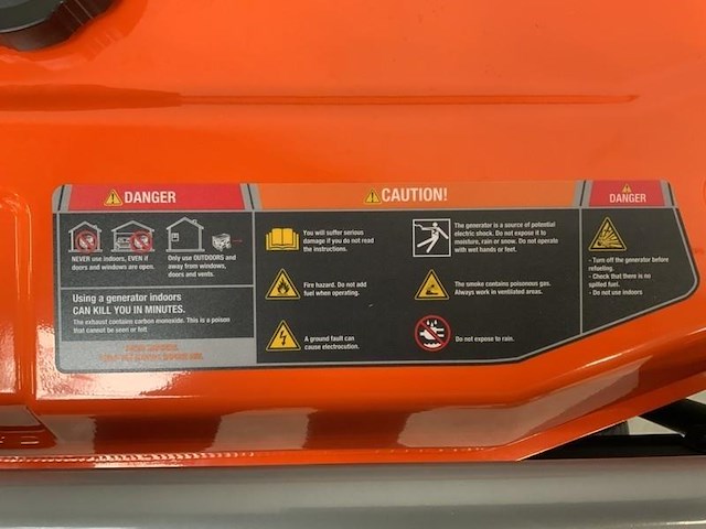 Daewoo - gdax9250e - benzine generator - afbeelding 6 van  15