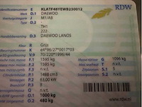 Daewoo - lanos - 1.5 sx - car - 1998 - afbeelding 9 van  17