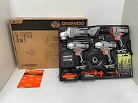 Daewoo - u force 4 in 1 - powertool set - afbeelding 2 van  11