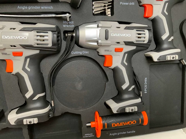 Daewoo - u force 4 in 1 - powertool set - afbeelding 9 van  11