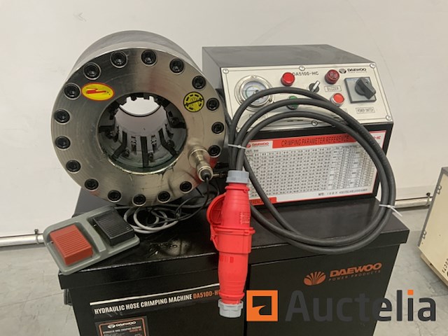 Daewoo da5100-hc hydraulische slangenpers - afbeelding 2 van  13