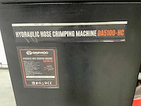 Daewoo da5100-hc hydraulische slangenpers - afbeelding 4 van  6