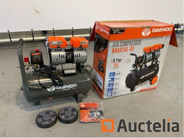 Daewoo daax 24l luchtcompressor - afbeelding 1 van  7