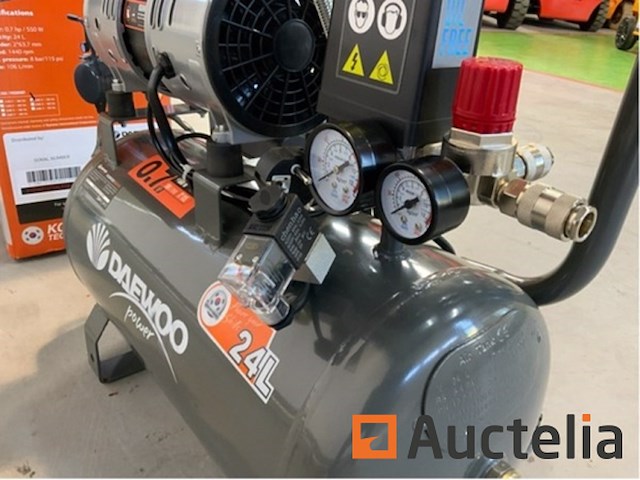 Daewoo daax 24l luchtcompressor - afbeelding 1 van  7