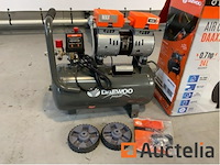 Daewoo daax 24l luchtcompressor - afbeelding 2 van  7