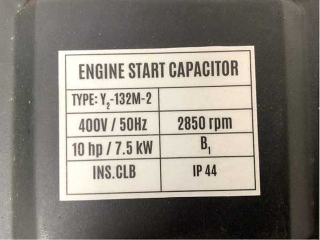 Daewoo daax500l - luchtcompressor - 500liter - 10pk - 14 bar - afbeelding 8 van  26