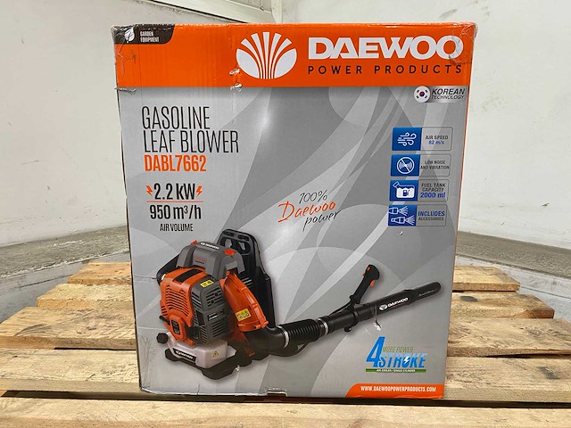 Daewoo dabl7662 benzine bladblazer - afbeelding 6 van  17