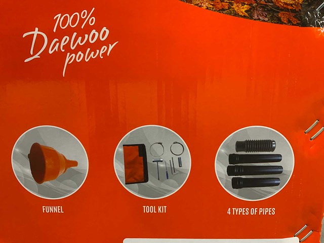 Daewoo dabl7662 benzine rugbladblazer - afbeelding 1 van  8