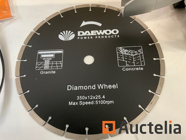 Daewoo dacnq740s betonzaag - afbeelding 7 van  12