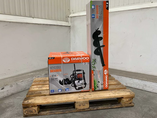 Daewoo daeaxb520 benzine grondboor - afbeelding 10 van  12