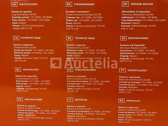 Daewoo dajsa4400 jump starter - afbeelding 9 van  9