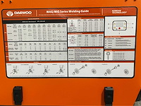 Daewoo damig-350gdl watergekoelde multi-proces lasmachine - afbeelding 2 van  20