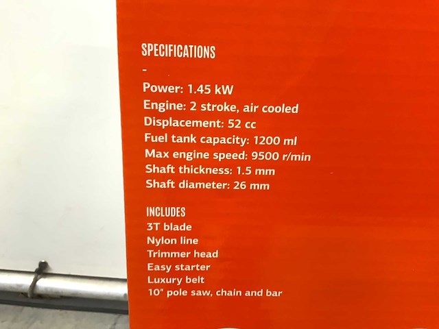 Daewoo damtx520 multifunctionele snoeigereedschapsset - afbeelding 3 van  12