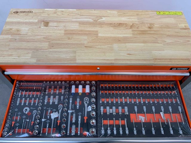 Daewoo damw387 gereedschapswagen 387-delig - afbeelding 9 van  26