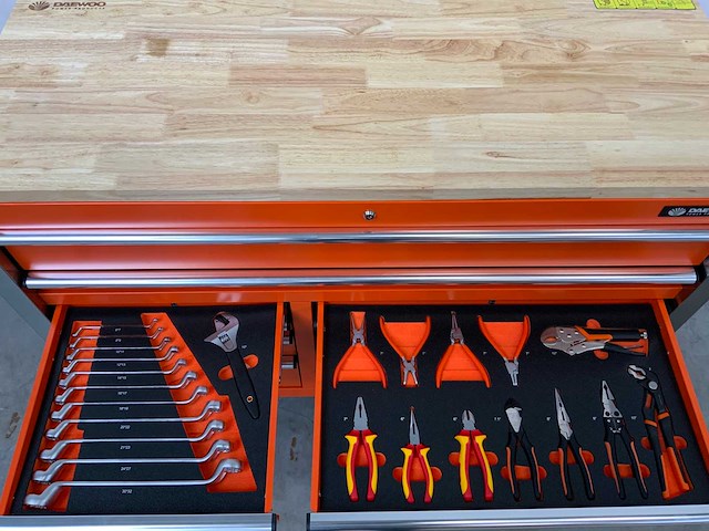 Daewoo damw387 gereedschapswagen 387-delig - afbeelding 10 van  26
